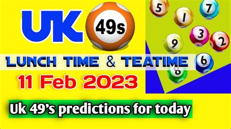 uk49 teatime predictions for today